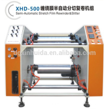 small size stretch film slitter rewinder machinery